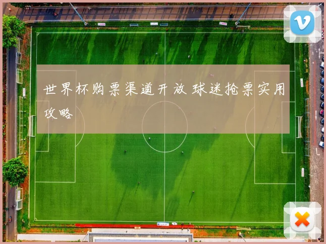 世界杯购票渠道开放 球迷抢票实用攻略
